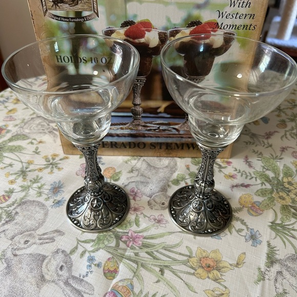 Western Moments Margarita Glasses Set of Two - Picture 3 of 5